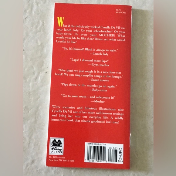 Vintage 1996 101 Dalmations-“What If Cruella De Vil Was Your Lunch La… - Picture 3 of 4